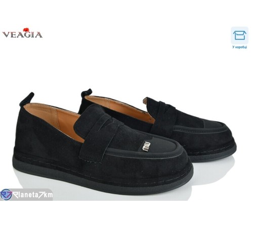 Туфлі жіночі на весну/осінь (8 пар р.36-41) чорний  "Veagia-ADA"