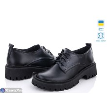 Туфлі жіночі на весну/осінь (6 пар р.36-40) чорний  "GARRA"