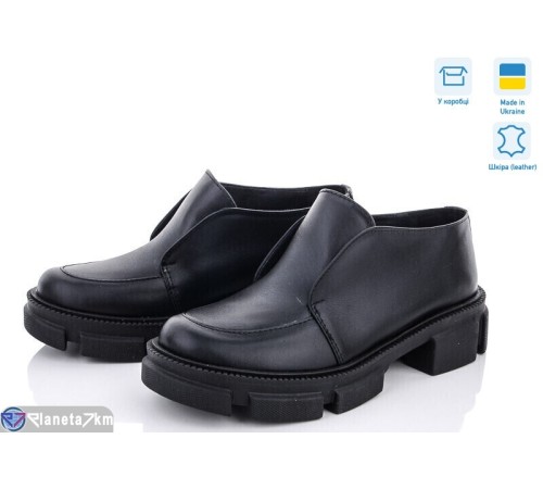 Туфлі жіночі на весну/осінь (6 пар р.36-40) чорний  "GARRA"