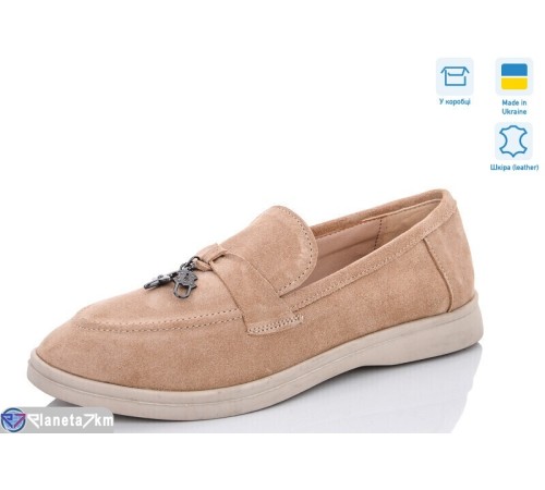 Туфлі жіночі на весну/осінь (6 пар р.36-40) бежевий  "GARRA"