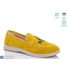 Туфлі жіночі на весну/осінь (6 пар р.36-40) жовтий  "GARRA"