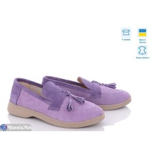 Туфлі жіночі на весну/осінь (6 пар р.36-40) фіолетовий  "GARRA"