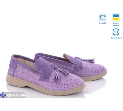 Туфлі жіночі на весну/осінь (6 пар р.36-40) фіолетовий  "GARRA"