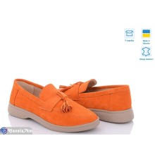 Туфлі жіночі на весну/осінь (6 пар р.36-40) оранжевий  "GARRA"