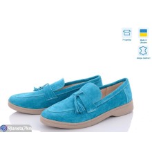 Туфлі жіночі на весну/осінь (6 пар р.36-40) синій  "GARRA"