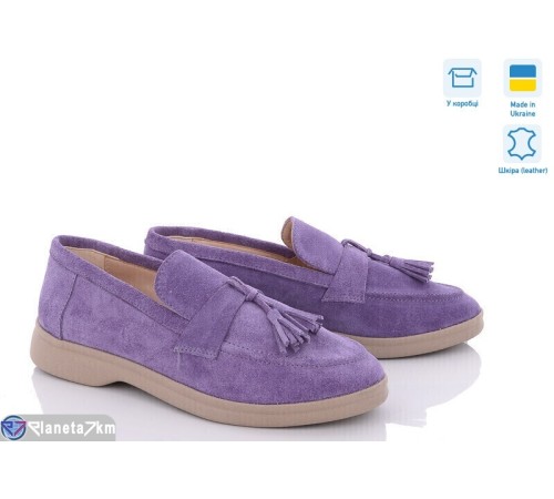Туфлі жіночі на весну/осінь (6 пар р.36-40) фіолетовий  "GARRA"