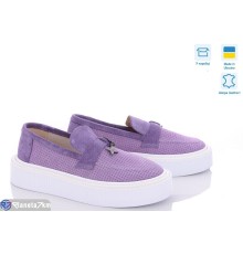 Туфлі жіночі на літо (6 пар р.36-40) фіолетовий  "GARRA"