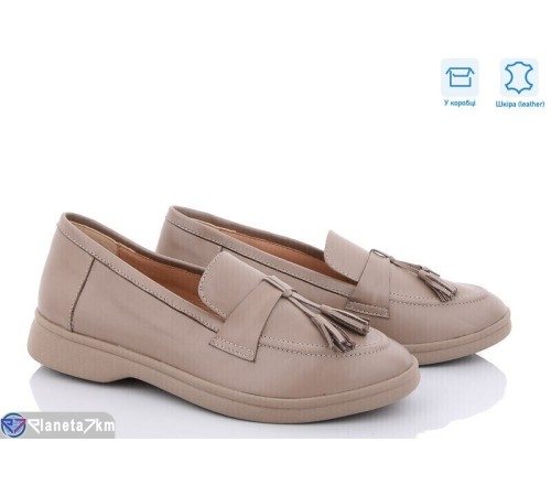 Туфлі жіночі на весну/осінь (6 пар р.36-40) бежевий  "GARRA"