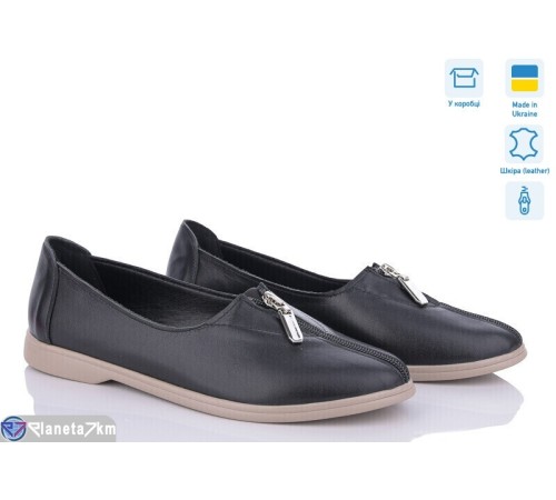 Туфлі жіночі на весну/осінь (6 пар р.36-40) чорний  "GARRA"