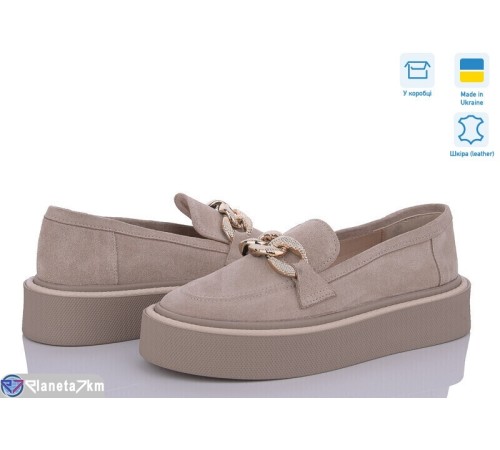 Туфлі жіночі на весну/осінь (6 пар р.36-40) коричневий  "GARRA"