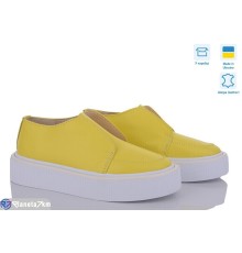 Туфлі жіночі на весну/осінь (6 пар р.36-40) жовтий  "GARRA"