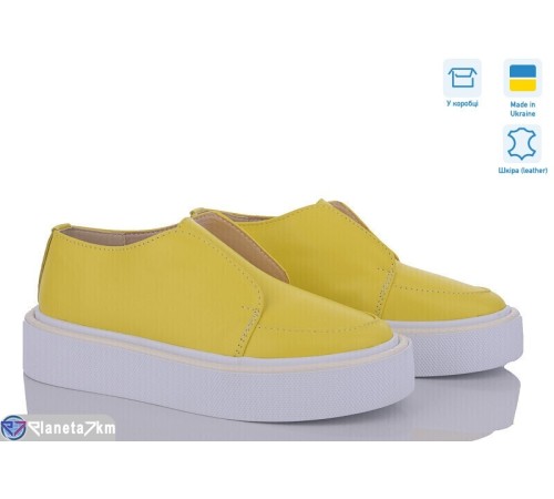 Туфлі жіночі на весну/осінь (6 пар р.36-40) жовтий  "GARRA"