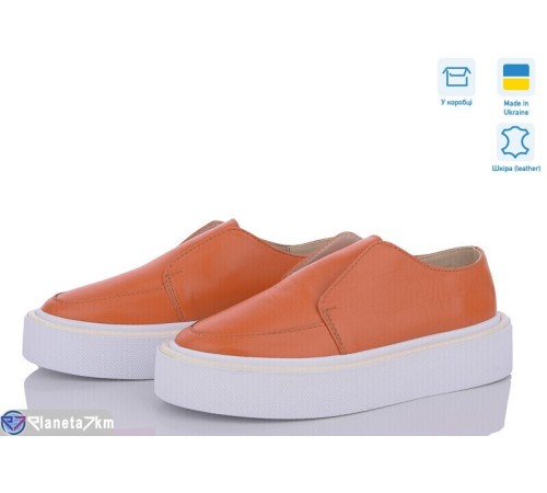 Туфлі жіночі на весну/осінь (6 пар р.36-40) оранжевий  "GARRA"