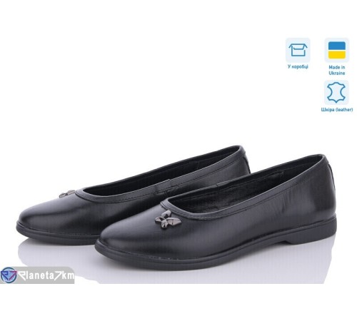 Туфлі жіночі на весну/осінь (6 пар р.36-40) чорний  "GARRA"