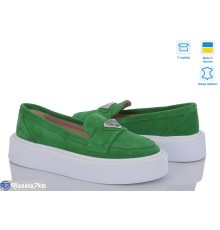 Туфлі жіночі на весну/осінь (6 пар р.36-40) зелений  "GARRA"