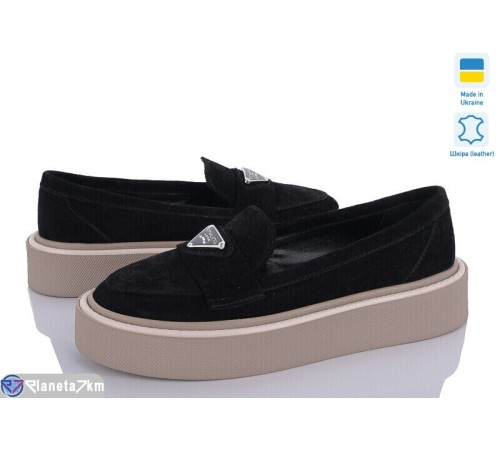 Туфлі жіночі на весну/осінь (6 пар р.36-40) чорний  "GARRA"