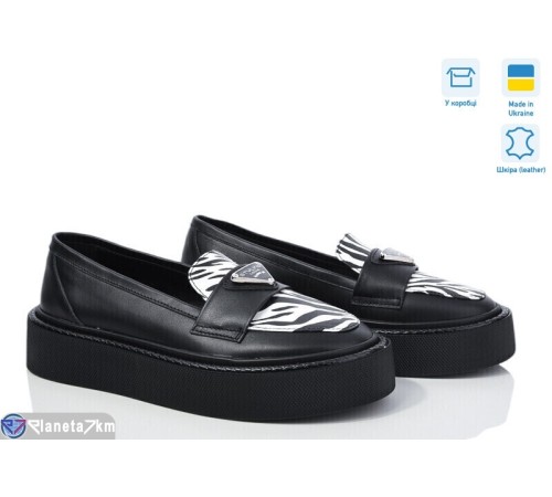 Туфлі жіночі на весну/осінь (6 пар р.36-40) чорний  "GARRA"