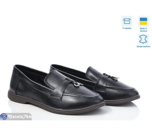 Туфлі жіночі на весну/осінь (6 пар р.36-40) чорний  "GARRA"