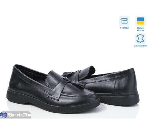 Туфлі жіночі на весну/осінь (6 пар р.36-40) чорний  "GARRA"