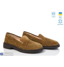 Туфлі жіночі на весну/осінь (6 пар р.36-40) хакі  "GARRA"