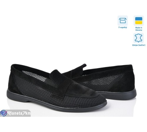 Туфлі жіночі на літо (6 пар р.36-40) чорний  "GARRA"