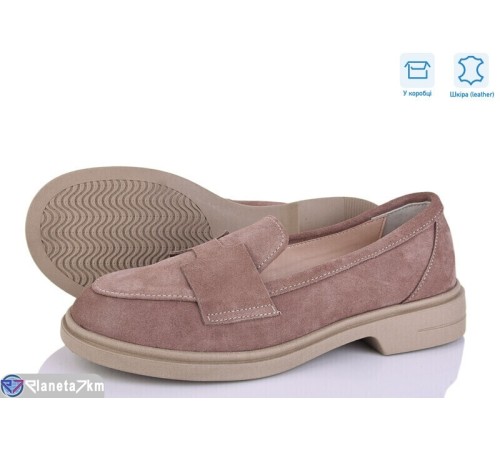 Туфлі жіночі на весну/осінь (6 пар р.36-40) коричневий  "GARRA"