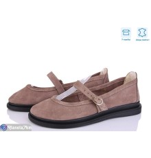 Туфлі жіночі на весну/осінь (6 пар р.36-40) коричневий  "GARRA"