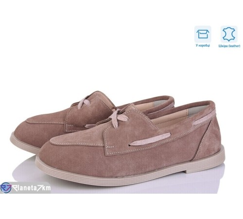 Туфлі жіночі на весну/осінь (6 пар р.36-40) коричневий  "GARRA"