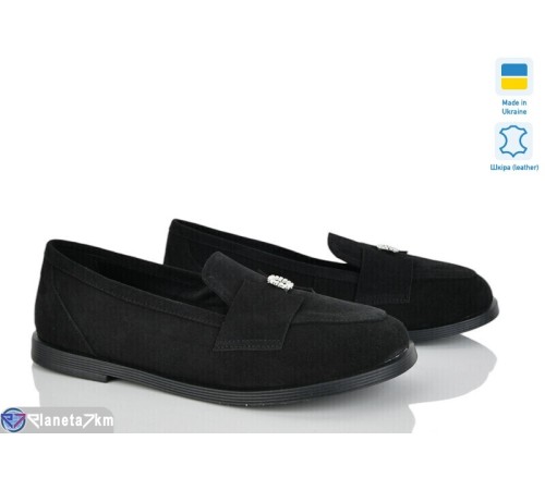 Туфлі жіночі на весну/осінь (6 пар р.36-40) чорний  "GARRA"