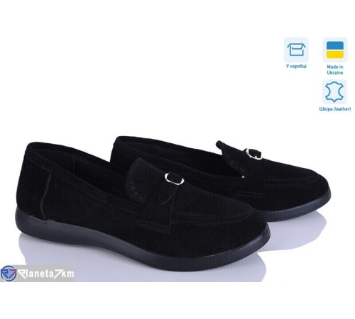 Туфлі жіночі на весну/осінь (6 пар р.36-40) чорний  "GARRA"