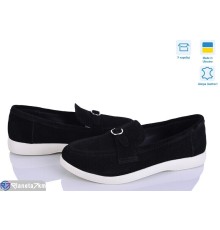 Туфлі жіночі на весну/осінь (6 пар р.36-40) чорний  "GARRA"