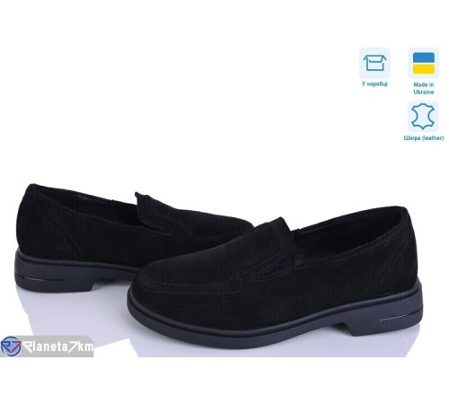 Туфлі жіночі на весну/осінь (6 пар р.36-40) чорний  "GARRA"