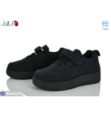 Дитячі кросівки на весну/осінь (8 пар р.26-31) чорний  "Aba"