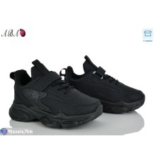 Дитячі кросівки на весну/осінь (8 пар р.26-31) чорний  "Aba"