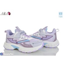 Дитячі кросівки на весну/осінь (6 пар р.32-37) фіолетовий  "Aba"