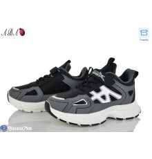 Дитячі кросівки на весну/осінь (6 пар р.32-37) сірий  "Aba"