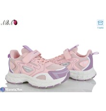 Дитячі кросівки на весну/осінь (6 пар р.32-37) рожевий  "Aba"