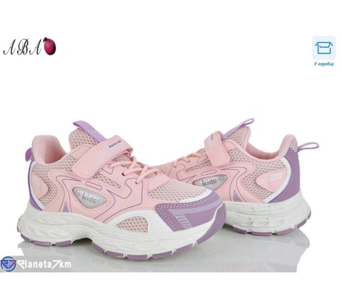 Дитячі кросівки на весну/осінь (6 пар р.32-37) рожевий  "Aba"