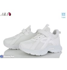 Дитячі кросівки на весну/осінь (8 пар р.32-37) білий  "Aba"