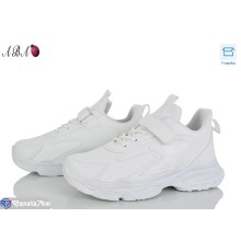 Дитячі кросівки на весну/осінь (8 пар р.32-37) білий  "Aba"