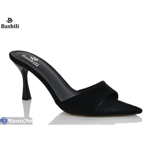 Шлепки жіночі на літо (6 пар р.35-40) чорний  "Башили"