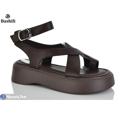 Босоніжки жіночі на літо (6 пар р.35-40) коричневий  "Башили"