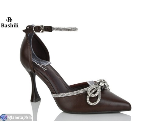 Туфлі жіночі на літо (6 пар р.35-40) коричневий  "Башили"