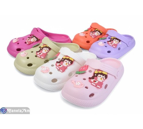 Кроки дитячі на літо (12 пар р.30-35) мікс  "Melinda"