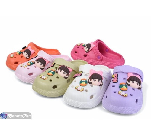 Кроки дитячі на літо (12 пар р.30-35) мікс  "Melinda"