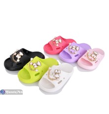 Шлепки дитячі на літо (12 пар р.24-29) мікс  "Melinda"