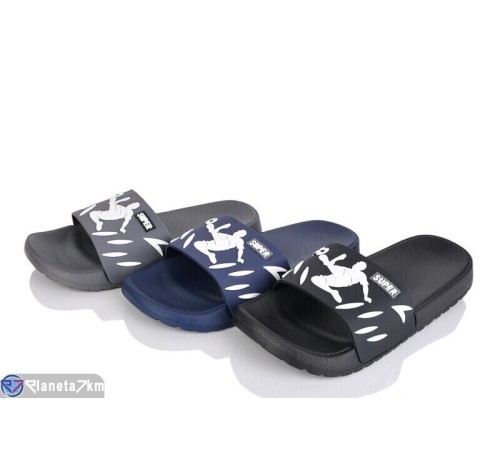 Шлепки дитячі на літо (12 пар р.36-41) мікс  "Melinda"