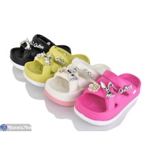 Шлепки жіночі на літо (12 пар р.36-41) мікс  "Melinda"