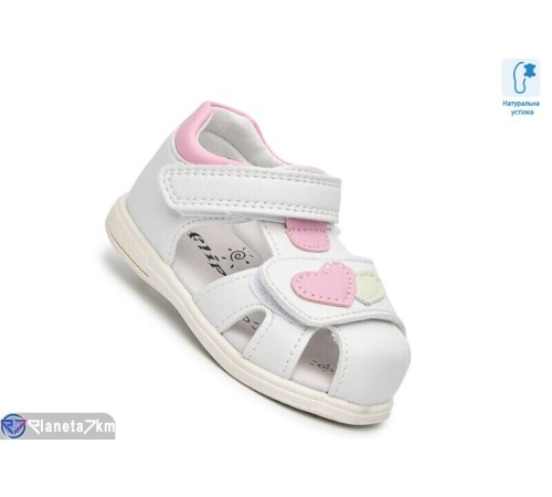 Дитячі босоніжки на літо (8 пар р.18-23) білий  "TOMMY"