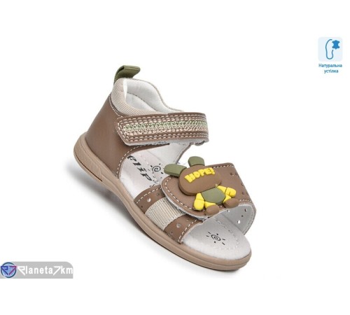 Сандалі дитячі на літо (8 пар р.18-23) коричневий  "TOMMY"